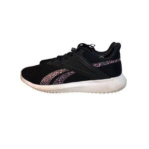 Reebok Women's Size 7.5 Black & Pink Athletic Shoes Comfort Ortholite Insoles
